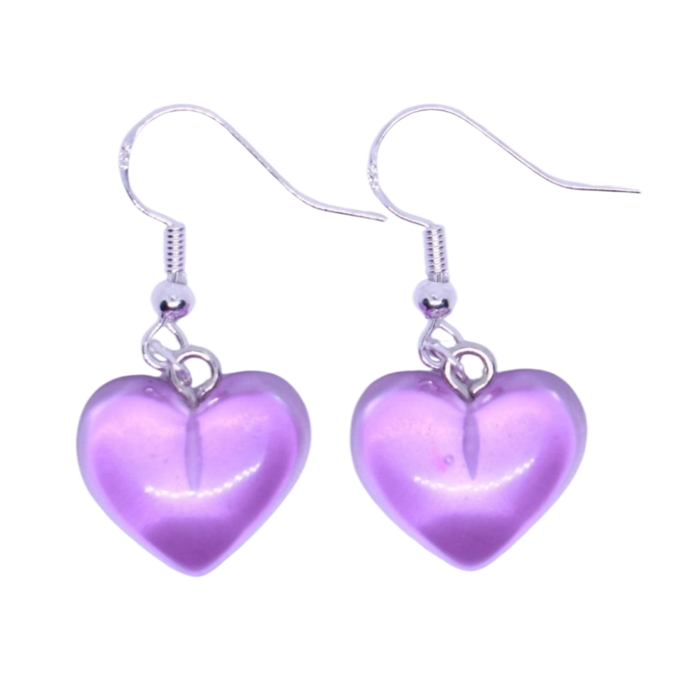 Valentines‎ day handcrafted dangle earrings